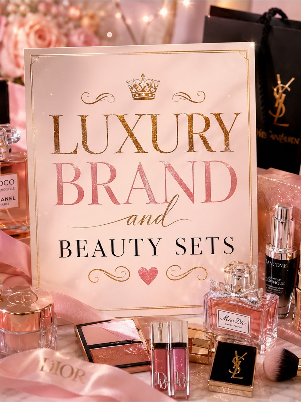 Luxury Brand and Beauty Sets.